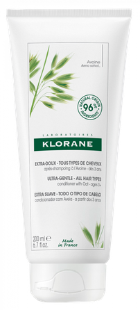 KLORANE ar auzām matu kondicionieris, 200 ml