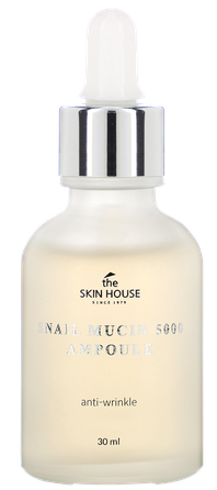 THE SKIN HOUSE Snail Mucin 5000 Ampoule serums, 30 ml