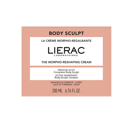 LIERAC Body Sculpt The Morpho-Reshaping ķermeņa krēms, 200 ml