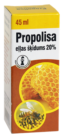 RFF Propolisa Eļļas 20 % šķīdums, 45 ml