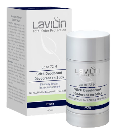 LAVILIN Deo 72H Stick Men antiperspirant, 60 ml