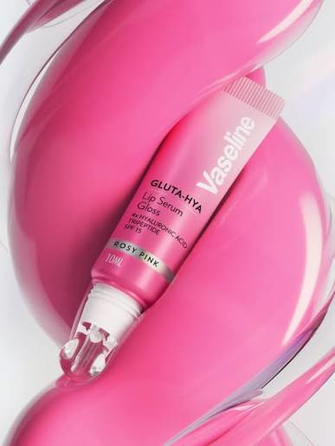 VASELINE Gluta-Hya Tinted SPF 15 (Rosy Pink) lūpu balzams, 10 ml