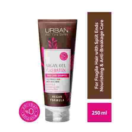 URBAN CARE Argan Oil & Keratin šampūns, 250 ml
