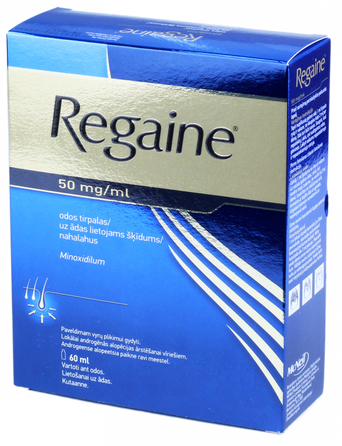 REGAINE Minoxidilum šķidrums, 60 ml