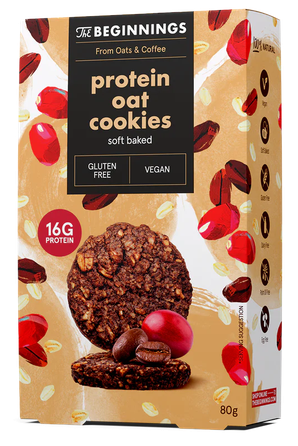 THE BEGINNINGS Oat Protein  cookies, 80 g