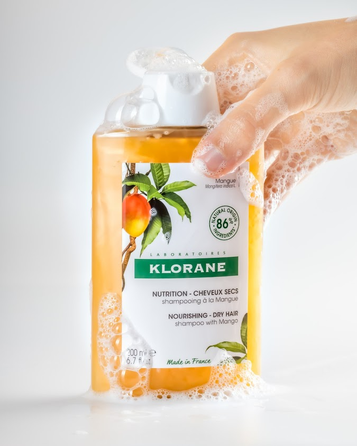 KLORANE Nourishing with Mango šampūns, 200 ml