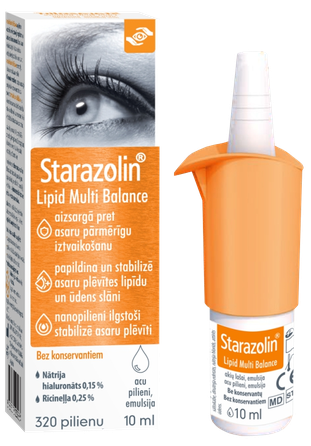 STARAZOLIN   Lipid Multi Balance acu pilieni, 10 ml