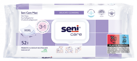 SENI Care wet wipes, 52 pcs.