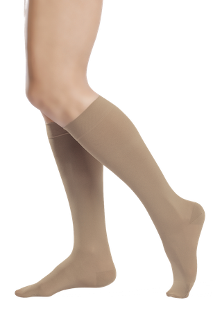TONUS ELAST 0401 SOFT, 1ccl., 1 height. 3.size, visone compression knee-high socks, 1 pair