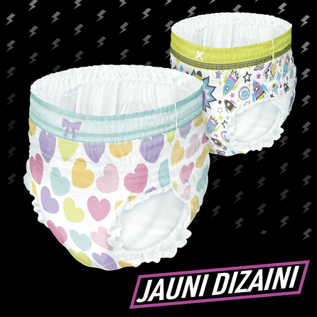 PAMPERS Ninjamas, Ночные, 4-7 лет, 17-30 кг, Pink трусики, 10 шт.