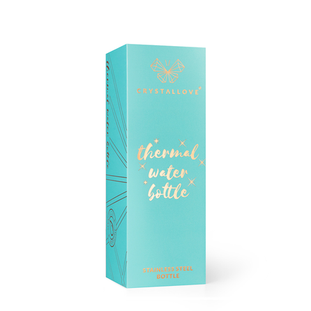 CRYSTALLOVE Amazonite Thermal bottle, 500 ml
