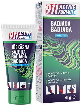 911 Active Formula Badiaga gel, 70 g