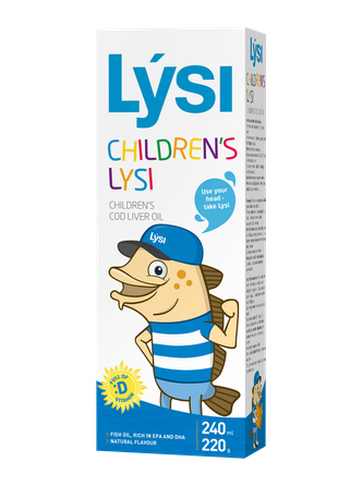LYSI Childrens жир печени трески масло, 240 мл