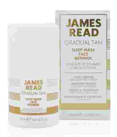 JAMES READ Gradual Tan Sleep Retinol facial mask, 50 ml