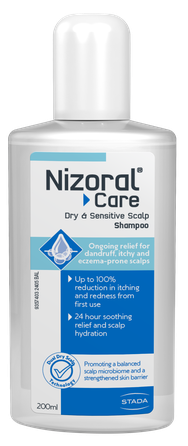 NIZORAL Dry & Sensitive Scalp shampoo, 200 ml
