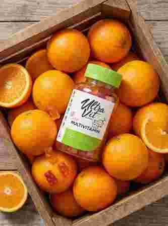 ULTRAVIT   Gummies Kids Multivitamin košļājamās tabletes, 60 gab.