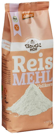 BAUCK HOF pilngraudu rīsu milti, 500 g