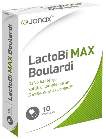 JONAX Lactobi Max Boulardi capsules, 10 pcs.
