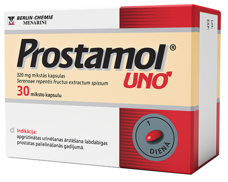 PROSTAMOL UNO 320 мг мягкие капсулы, 30 шт.