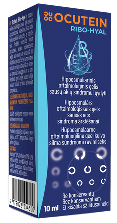 OCUTEIN   Ribo-Hyal acu gels, 10 ml