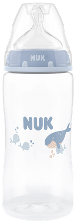 NUK First Choice (3+m) Silicone (300 ml) бутылочка, 1 шт.