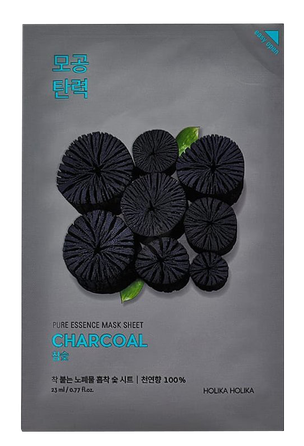 HOLIKA HOLIKA Pure Essence Charcoal facial mask, 23 ml