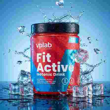VPLAB FitActive Apple and Blackcurrant powder, 500 g