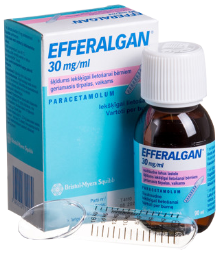 EFFERALGAN 30 мг/мл раствор, 90 мл
