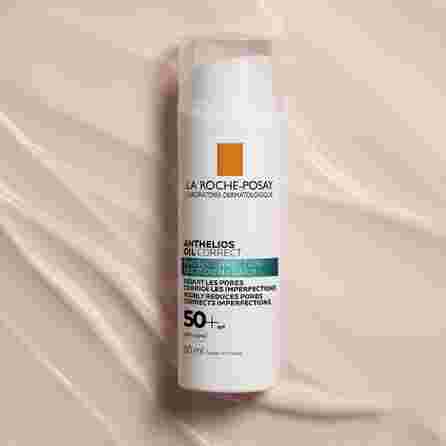 LA ROCHE-POSAY Anthelios Oil Correct SPF 50+ sunscreen, 50 ml
