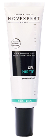 NOVEXPERT  Trio-Zink Purifying face gel, 30 ml