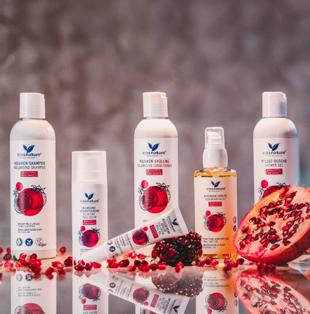 COSNATURE with Pomegranate shower gel, 250 ml
