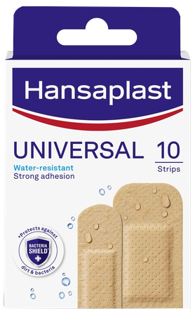 HANSAPLAST Universal plāksteris, 10 gab.