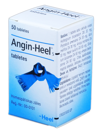 ANGIN-HEEL S tabletes, 50 gab.