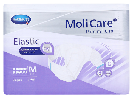 MOLICARE Premium Elastic 8 nappy pants, 26 pcs.