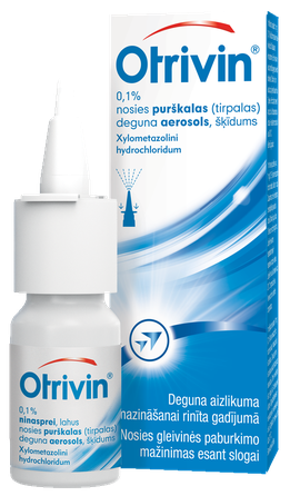 OTRIVIN 0,1 % nasal spray, 10 ml