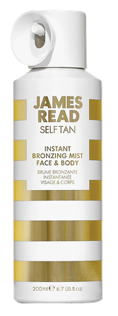JAMES READ Self Tan Instant Bronzing Face And Body pašiedeguma aerosols, 200 ml