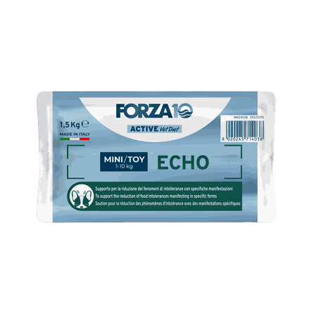 FORZA10 Active Vetdiet Echo Mini/Toy, Suņiem sausā barība, 1.5 kg