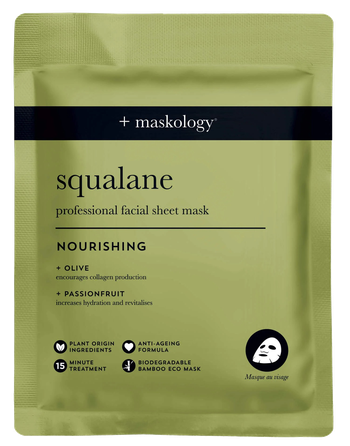 MASKOLOGY With Squalane facial mask, 22 ml
