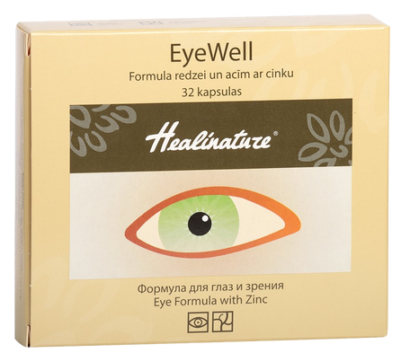 HEALINATURE  EyeWell capsules, 32 pcs.