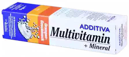 ADDITIVA Multivitamin + Mineral effervescent tablets, 20 pcs.