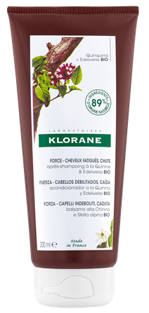 KLORANE ar hinīna ekstraktu un edelveisu matu kondicionieris, 200 ml