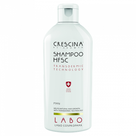 CRESCINA Transdermic  Man šampūns, 200 ml
