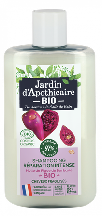 JARDIN D'APOTHICAIRE С маслом опунции регенерирующий экологичный шампунь, 250 мл
