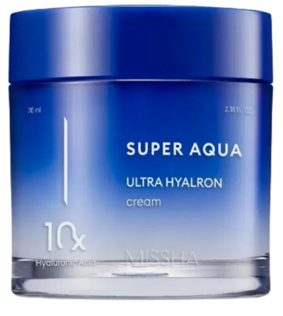 MISSHA Super Aqua Ultra Hyalron sejas krēms, 70 ml