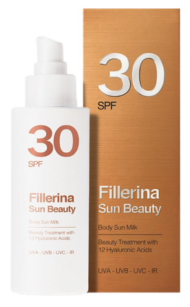 FILLERINA  Sun Beauty SPF 30 saules aizsarglīdzeklis, 150 ml