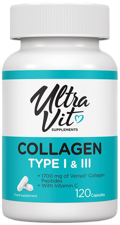 VPLAB Collagen Type I&III коллаген, 120 шт.
