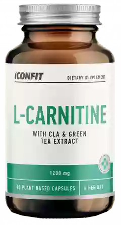 ICONFIT L-Carnitine with ClA & Green Tea Extract 1200 mg capsules, 90 pcs.