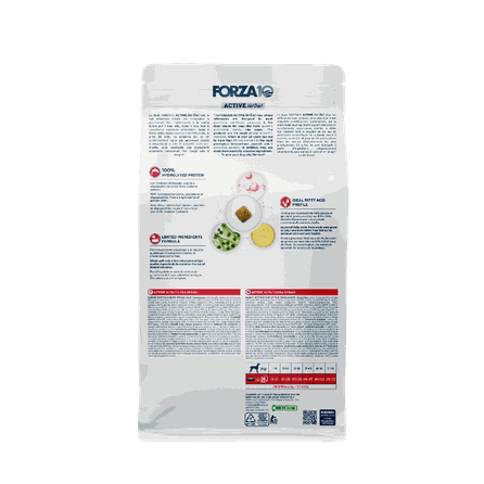 FORZA10 Active Vetdiet Ultra Dermo, Suņiem sausā barība, 1.5 kg