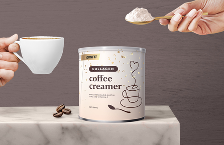 ICONFIT Collagen Coffee Creamer powder, 300 g