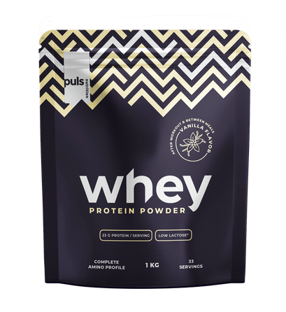 PULS NUTRITION Whey Protein Vanilla Low Lactose pulveris, 1000 g